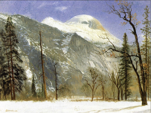 Winter in Yosemite Valley - Click Image to Close