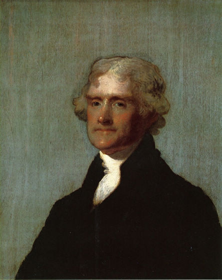 Thomas Jefferson (The Edgehill Portrait) - Click Image to Close