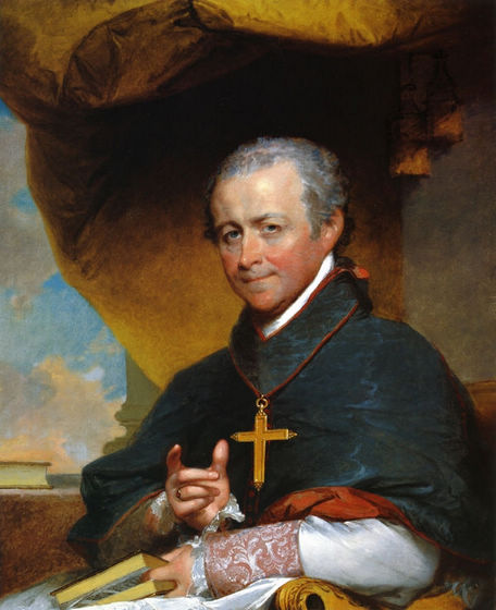 Bishop Jean-Louis Anne Magdelaine Lefebvre de Cheverus - Click Image to Close