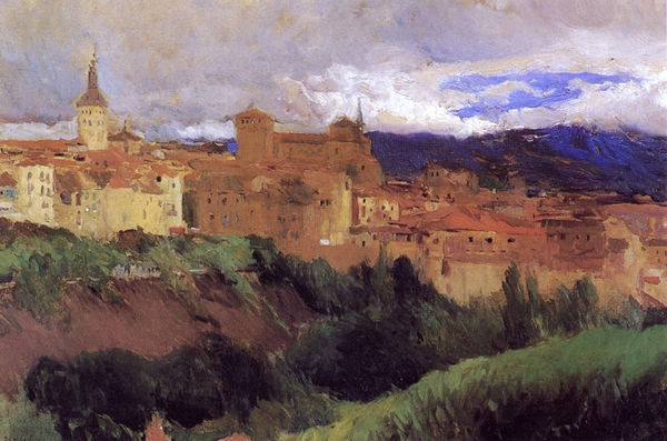 View of Segovia - Click Image to Close