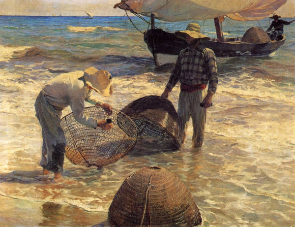 Valencian Fishermen - Click Image to Close