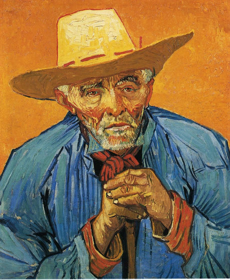 The Peasant, Portrait of Patience Escalier - Click Image to Close