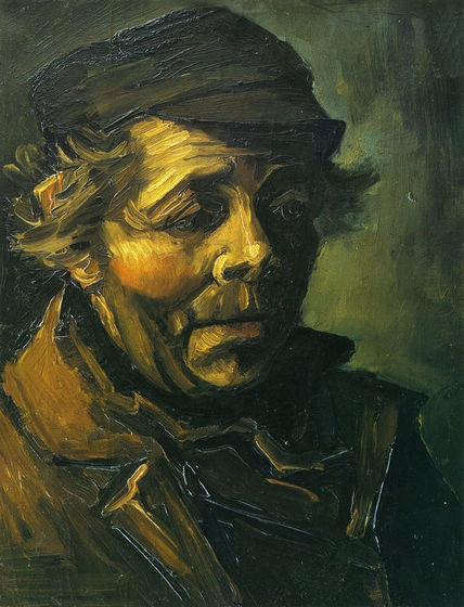 Head of a Peasant (study for